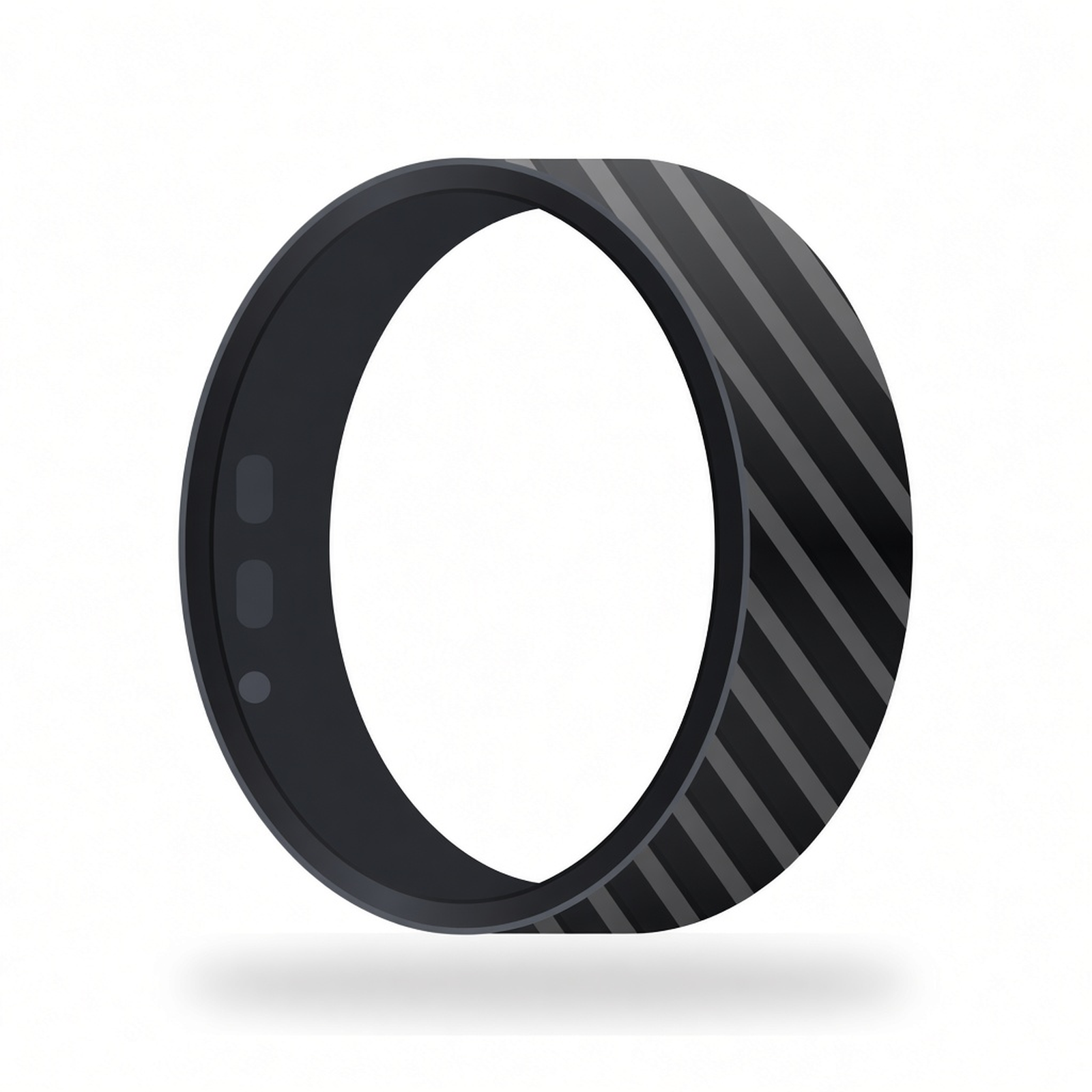 Joova Ring in Black Wave