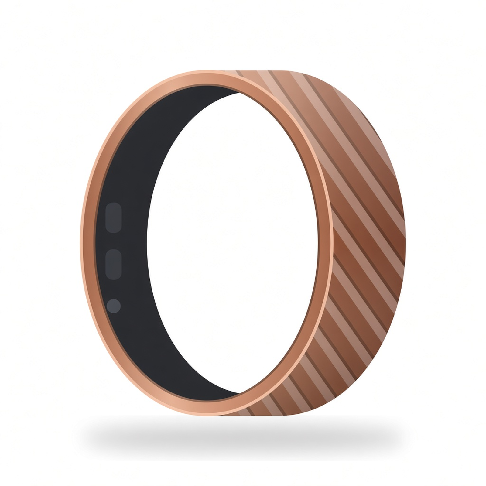 Joova Ring in Rose Gold Wave