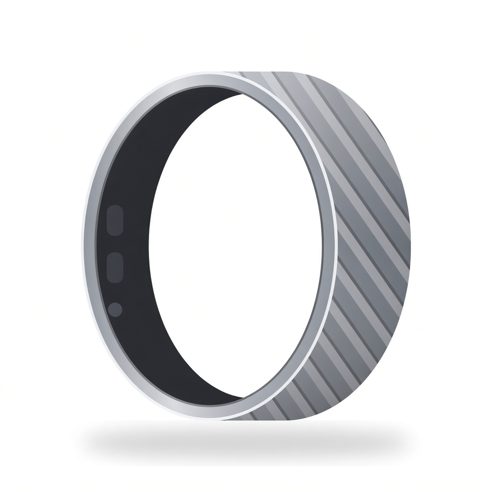 Joova Ring in Silver Wave