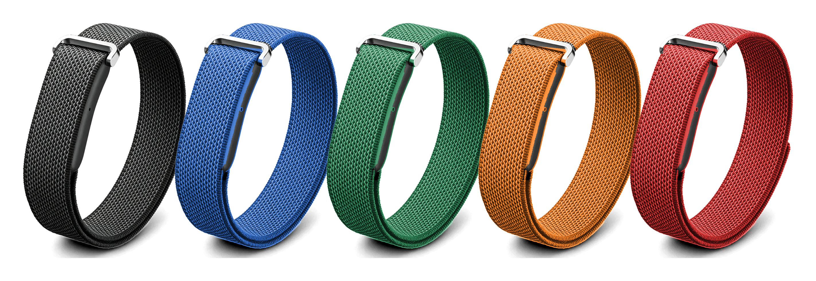 Joova Band lineup in black, blue, green, orange, and red.