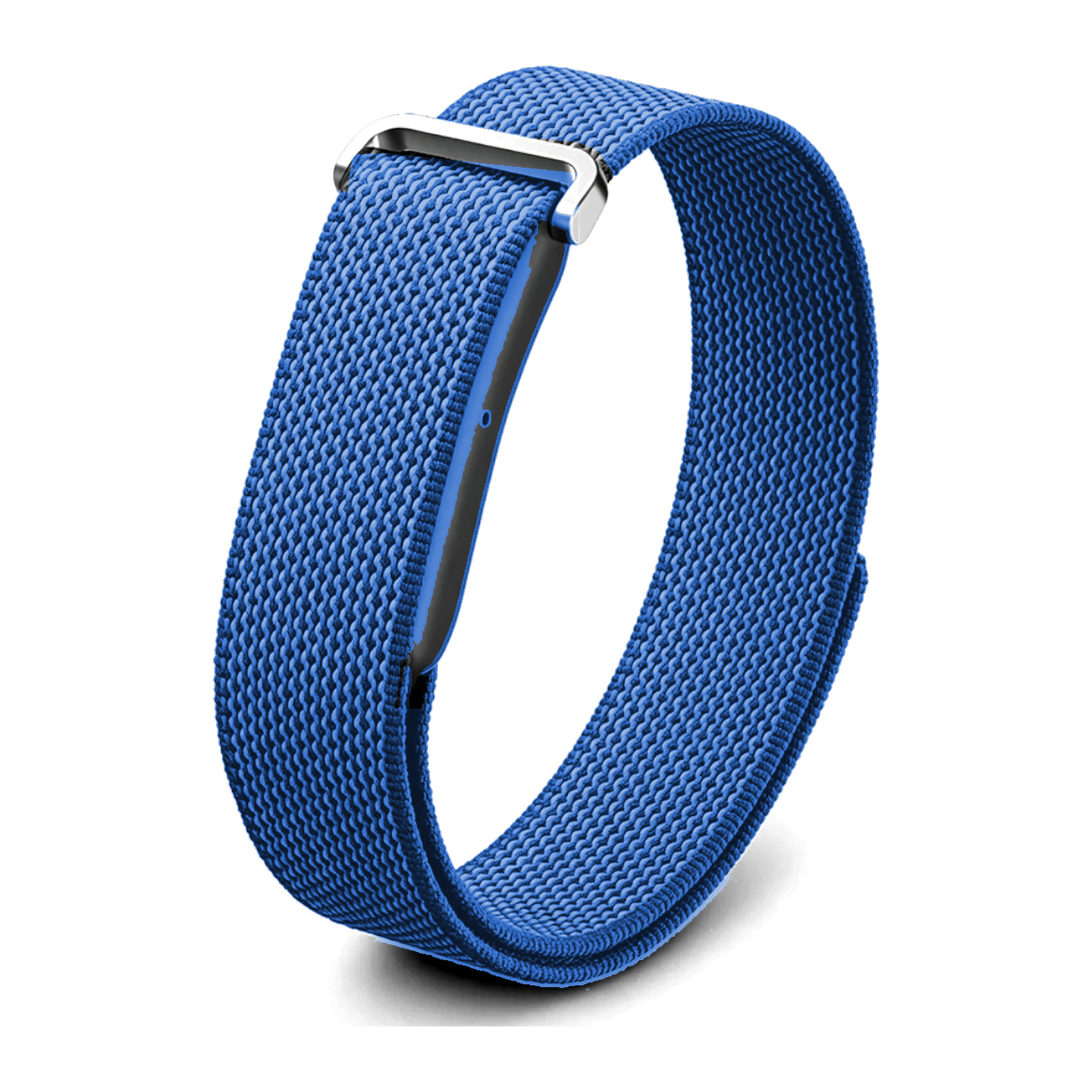 Blue woven strap