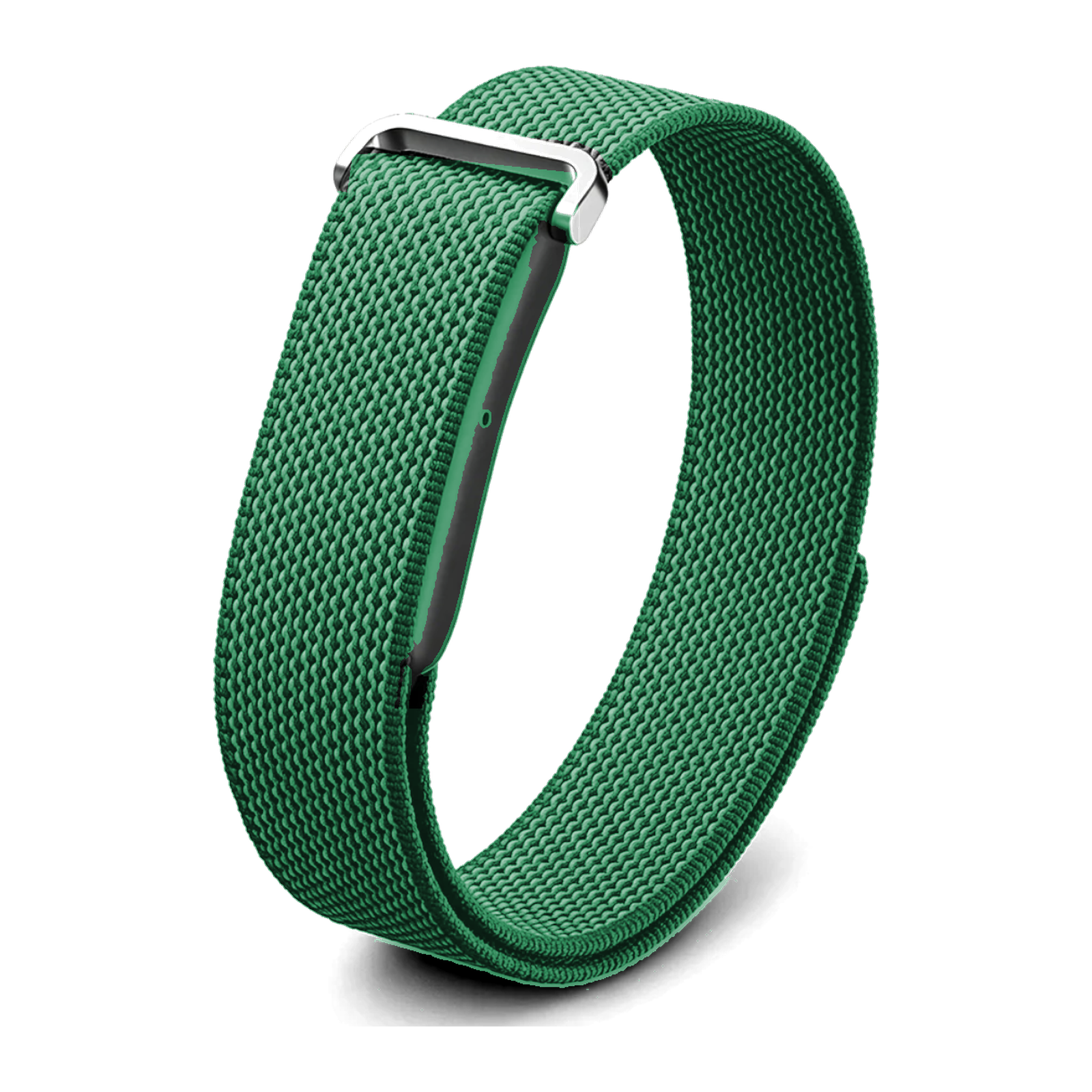 Green woven strap