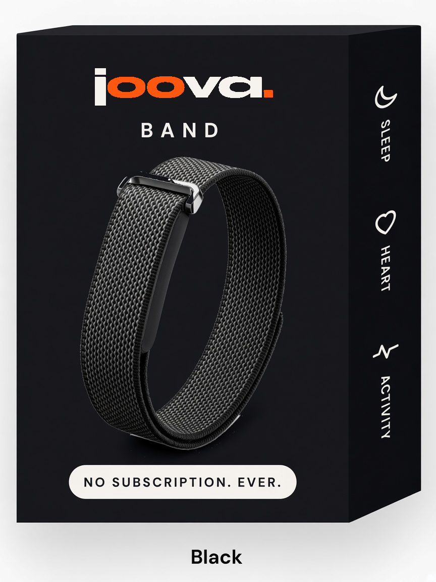 Black Joova Band box, front